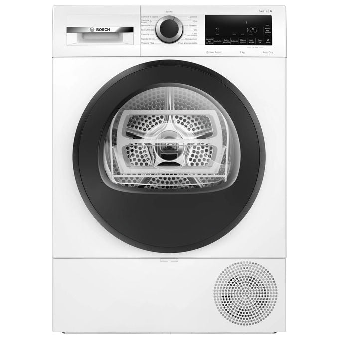 Bosch Serie 6 WQG243C0II Asciugatrice a pompa di calore 9 kg Bianco