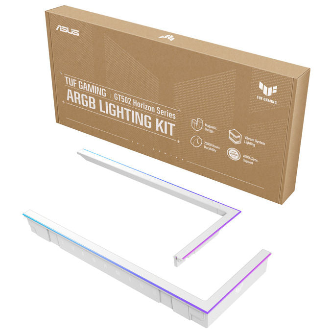 ASUS Kit Illuminazione ARGB TUF Gaming GT502 Horizon, Bianco