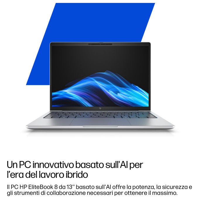 Hp EliteBook 8 G1i portatile 14 pollici WUXGA Intel Ultra 7 16GB 512GB Argento