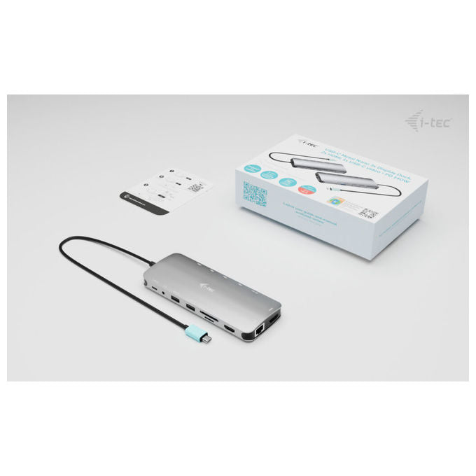 I-tec Docking Station USB-C Nano 3x Display HDMI Power Delivery 140W