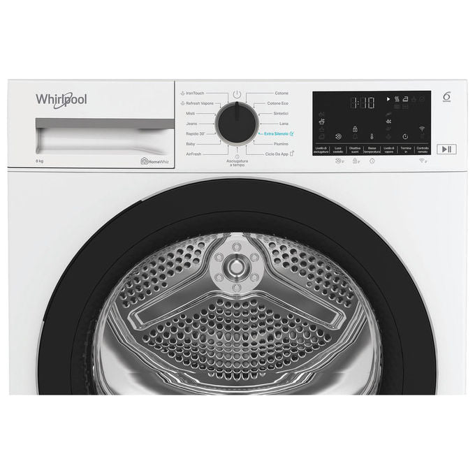Whirlpool C WD R48M WBS IT Asciugatrice a Pompa di Calore 8kg Classe C