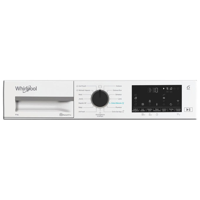 Whirlpool C WD R48M WBS IT Asciugatrice a Pompa di Calore 8kg Classe C