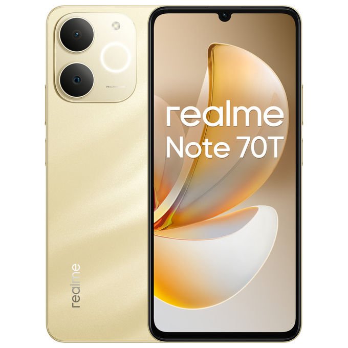 Realme Note 70T Oro, 4GB RAM, 128GB Dual SIM - Yeppon
