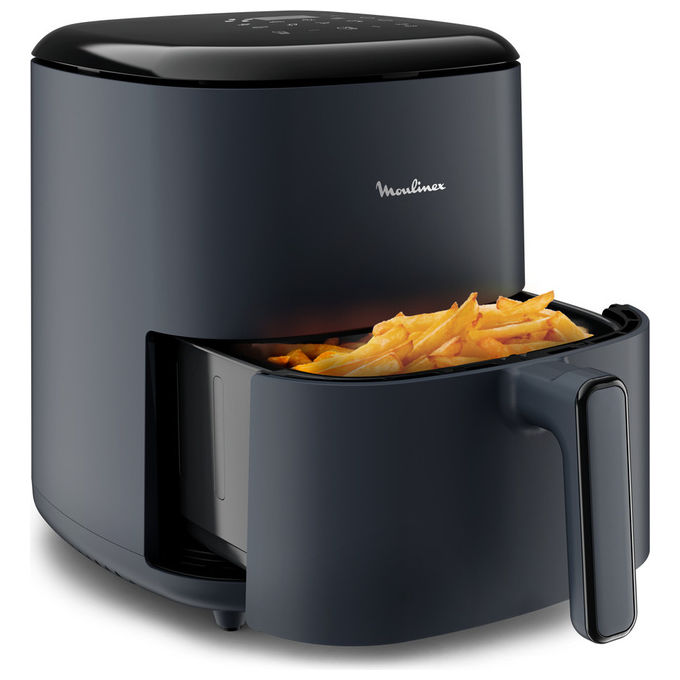Moulinex EZ245B Easy Fry Max Friggitrice ad aria 5 L 1500 W 10 programmi Display Touch colore Nero