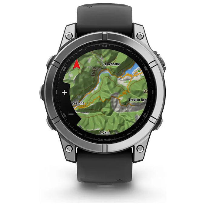 Garmin 010-03025-00 Fenix E Smartwatch Sportivo AMOLED 1.3'' 47mm GPS 16 GB 16 giorni autonomia colore Nero