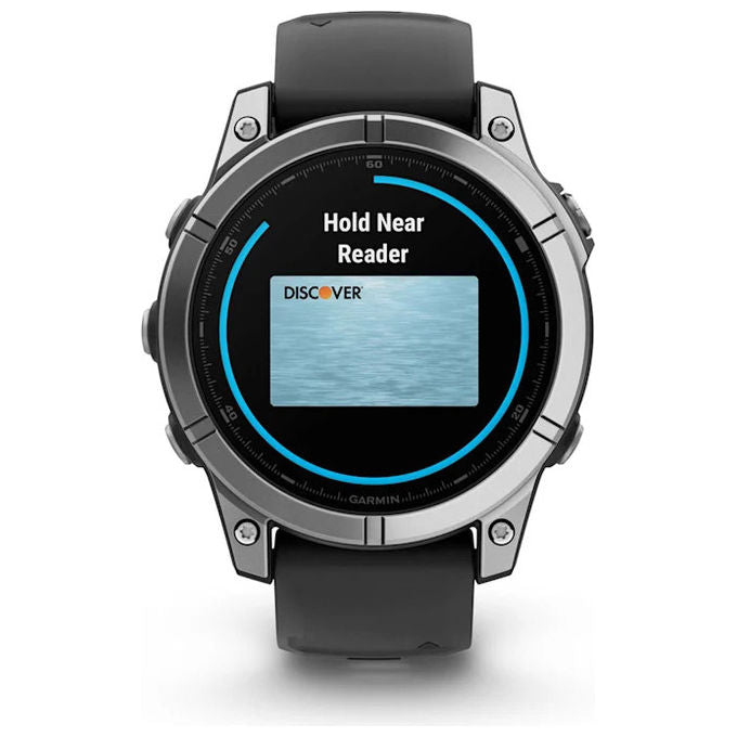 Garmin 010-03025-00 Fenix E Smartwatch Sportivo AMOLED 1.3'' 47mm GPS 16 GB 16 giorni autonomia colore Nero