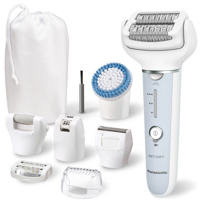 Panasonic Epilatore WetandDry ES-EY90 Kit con 5 Testine