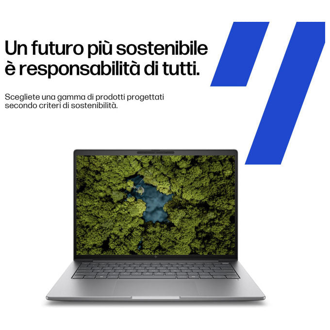 Hp ZBook 8 G1ak Copilot+ Pc Ryzen AI 7 Pro, Workstation 14'' Argento
