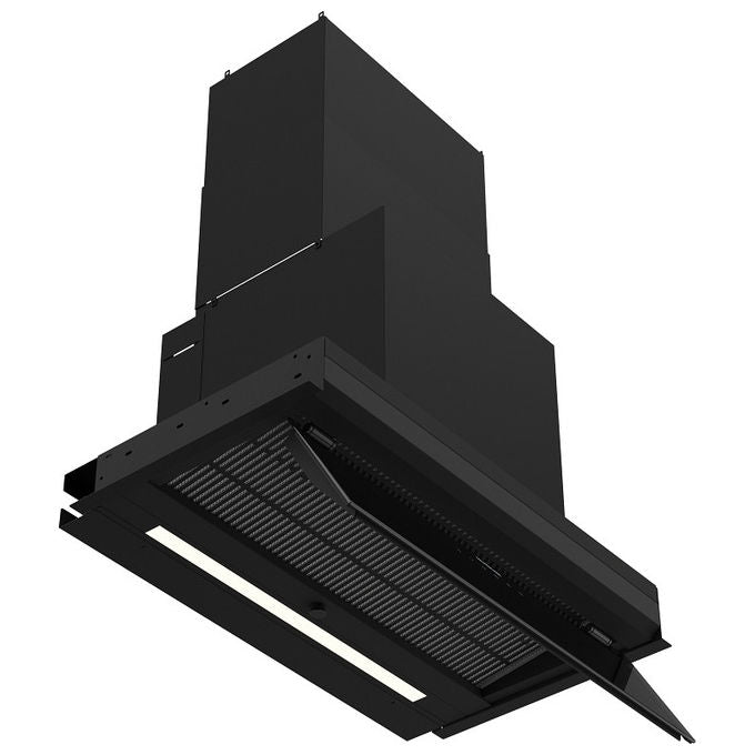 Silverline Cappa Integrata 60 cm Nero 648 m³-h