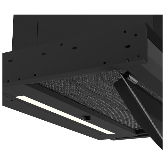 Silverline Cappa Integrata 60 cm Nero 648 m³-h