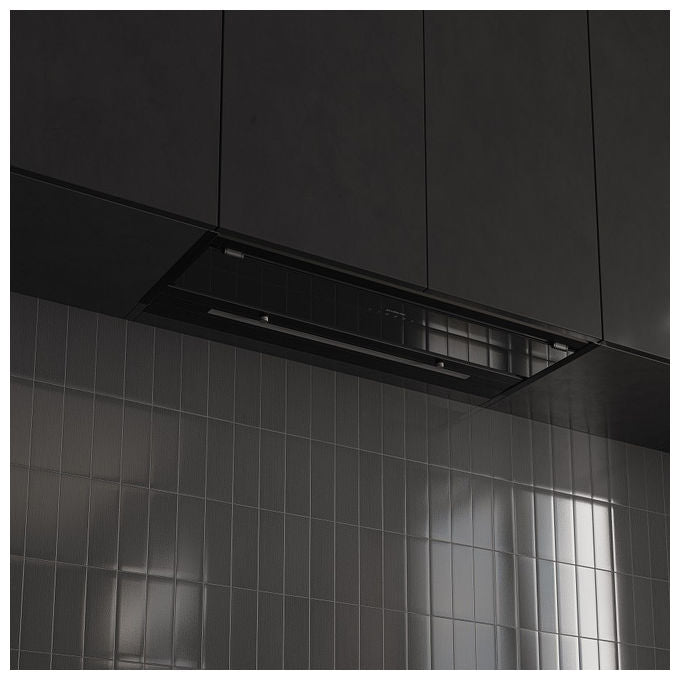 Silverline Cappa Integrata 60 cm Nero 648 m³-h