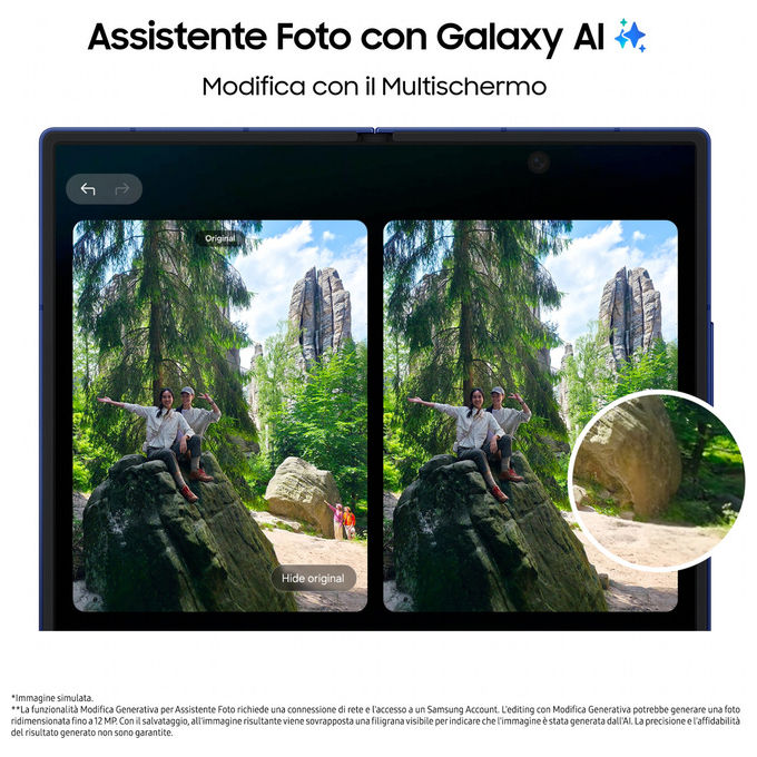 Samsung Galaxy Z Fold7 256GB Nero Smartphone Pieghevole