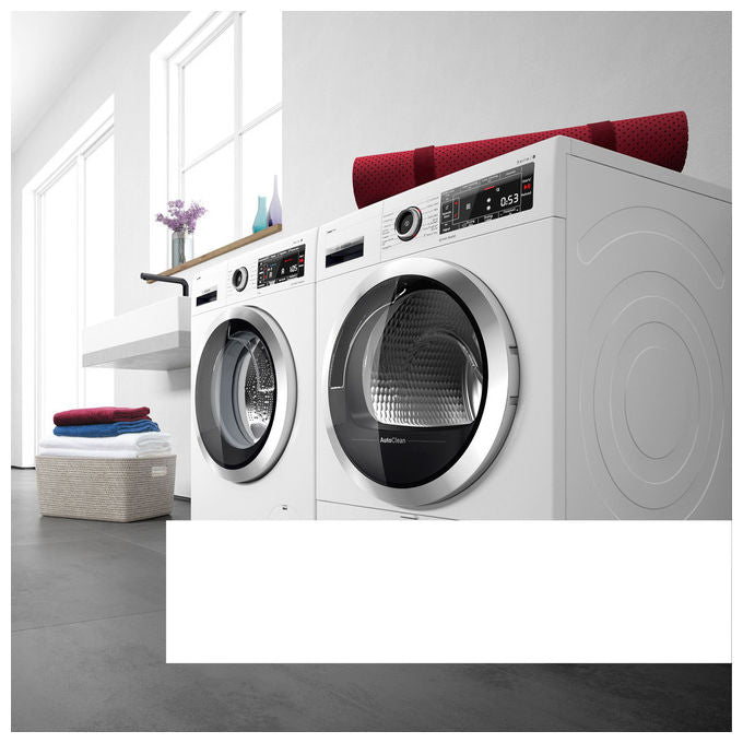 Bosch Serie 6 WQG243D6IT asciugatrice a pompa di calore, 9 kg, bianco