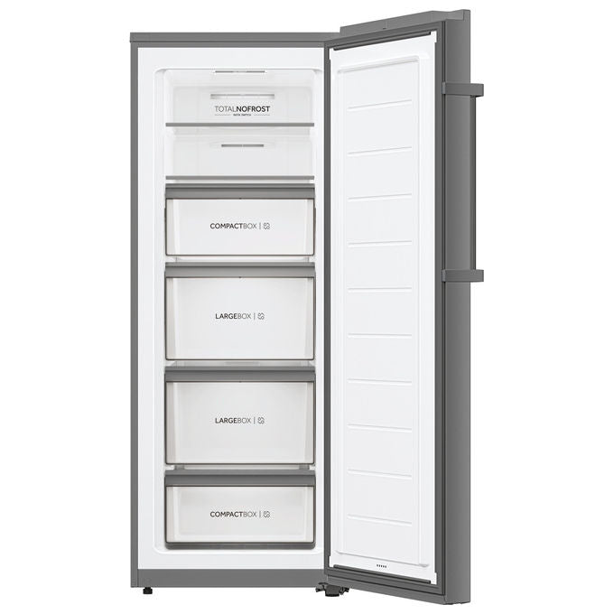 Haier Congelatore Verticale Acciaio Inox 226L No Frost H4F226SEH1