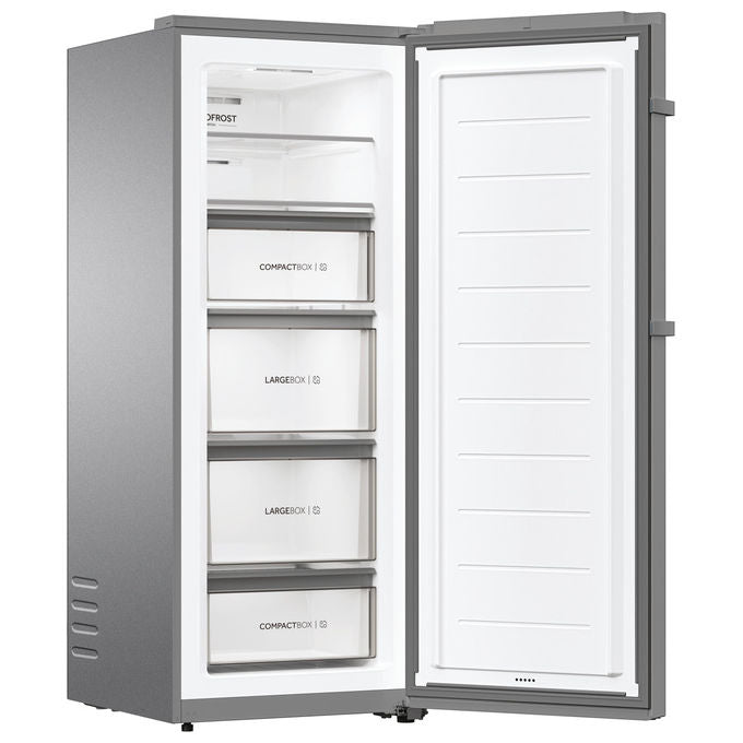 Haier Congelatore Verticale Acciaio Inox 226L No Frost H4F226SEH1