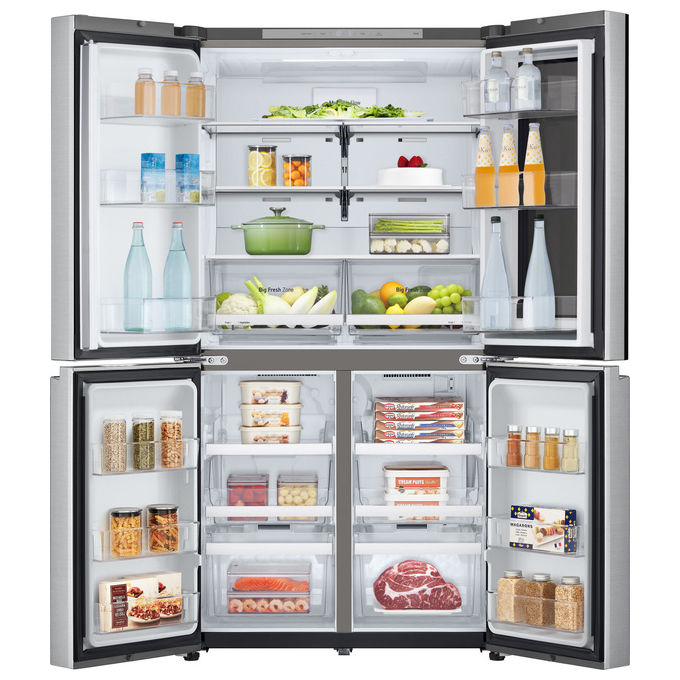LG InstaView GMV960MBDE Frigorifero Multidoor 666L Classe E