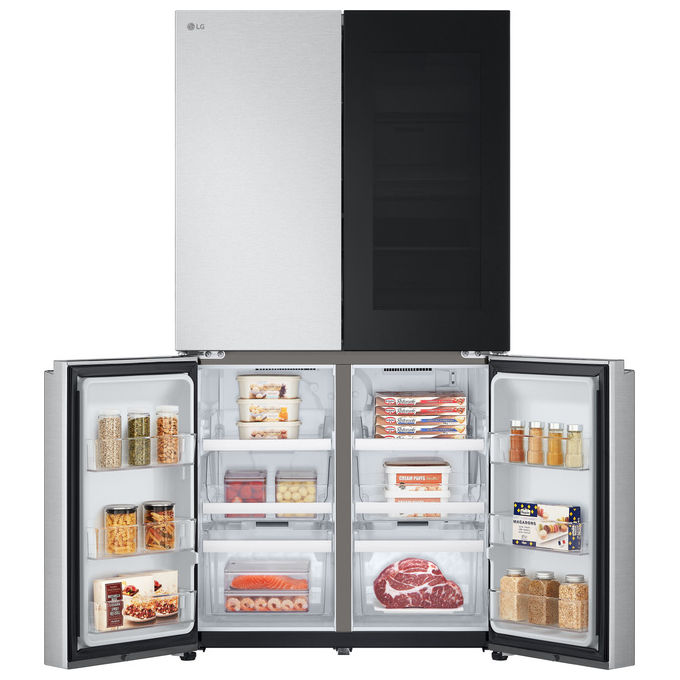 LG InstaView GMV960MBDE Frigorifero Multidoor 666L Classe E