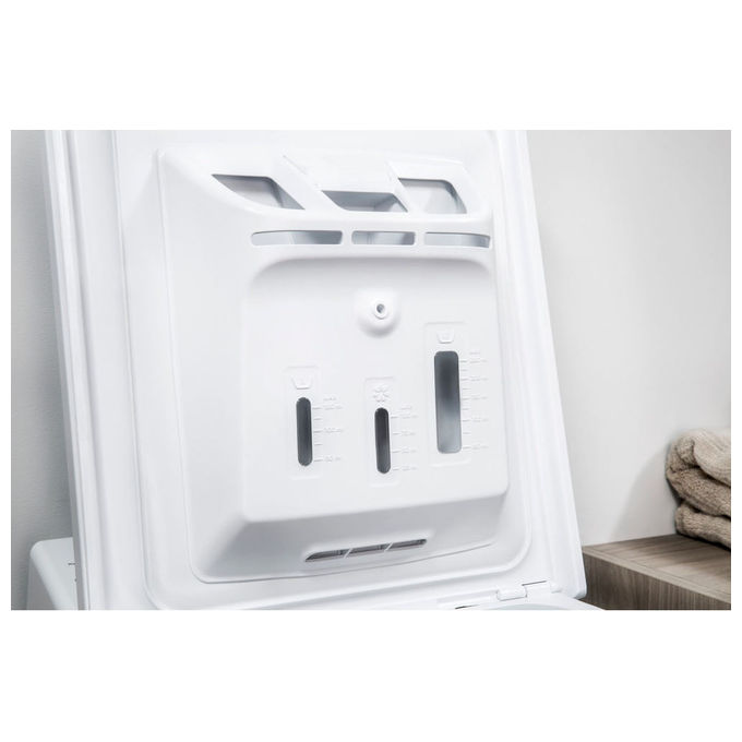 Hotpoint WMTG626BSIT Lavatrice Carica dall'Alto 6 Kg 1200 rpm Classe A Inverter Wi-Fi (90x40x60 cm) colore Bianco
