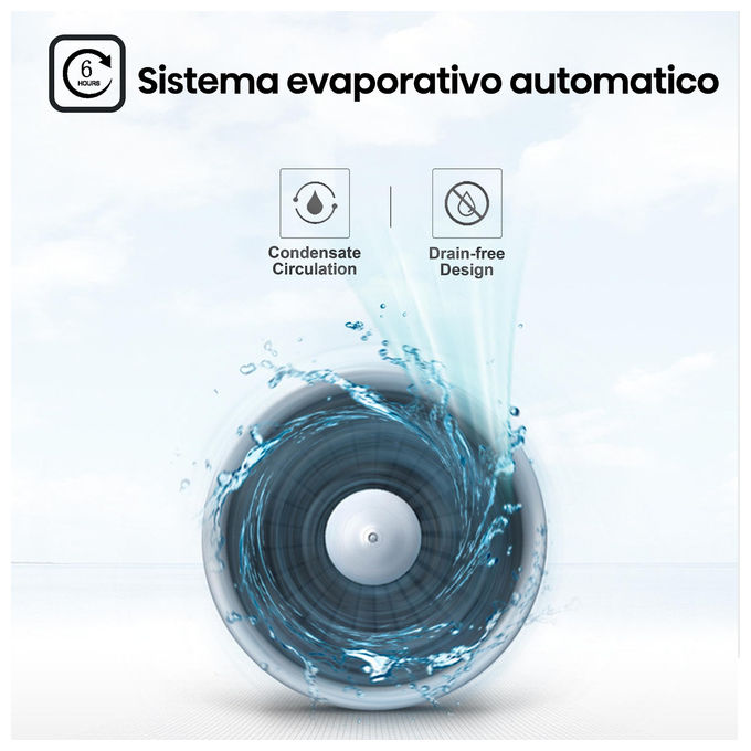 Hisense APC09KV Climatizzatore Portatile 9000 BTU-h Classe A