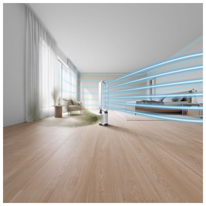 Dyson Purifier Cool PC1 Purificatore d'Aria Bianco-Argento