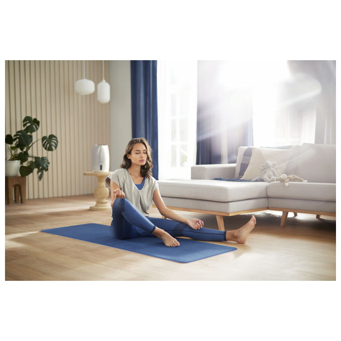 Philips Umidificatore d'aria HU2716-10, 2L, Bianco-Oro rosa