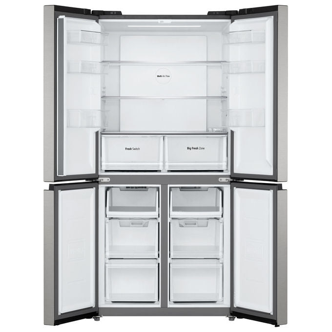 Lg GMM41MSBEM Frigorifero Multidoor Slim 474L Classe E Silver