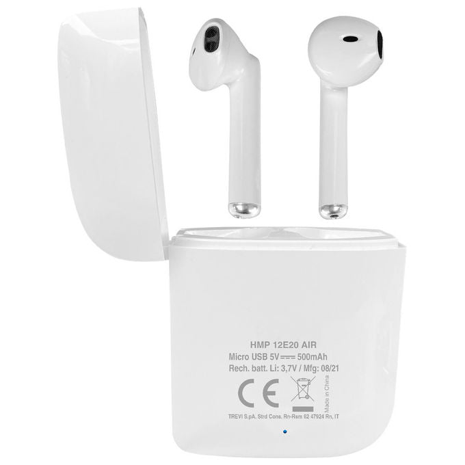 Trevi Cuffie Auricolari Sport Wireless Bluetooth Bianco