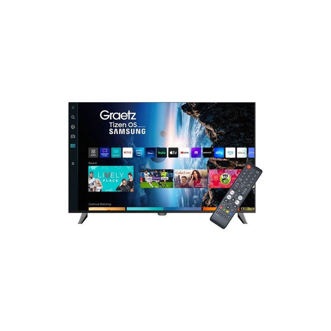Graetz GR32T2940 TV Led 32 pollici HD Smart Tizen HDR10 DVB-T2