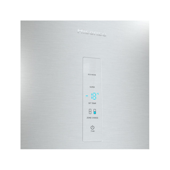 Hisense RB434N4BCB Frigorifero con Congelatore Libera Installazione Grigio