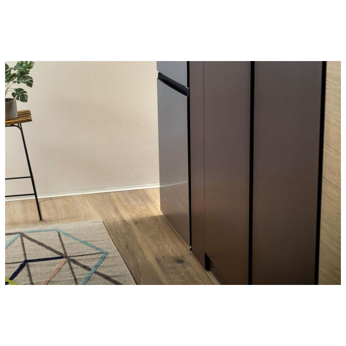 Hisense RB434N4BCB Frigorifero con Congelatore Libera Installazione Grigio