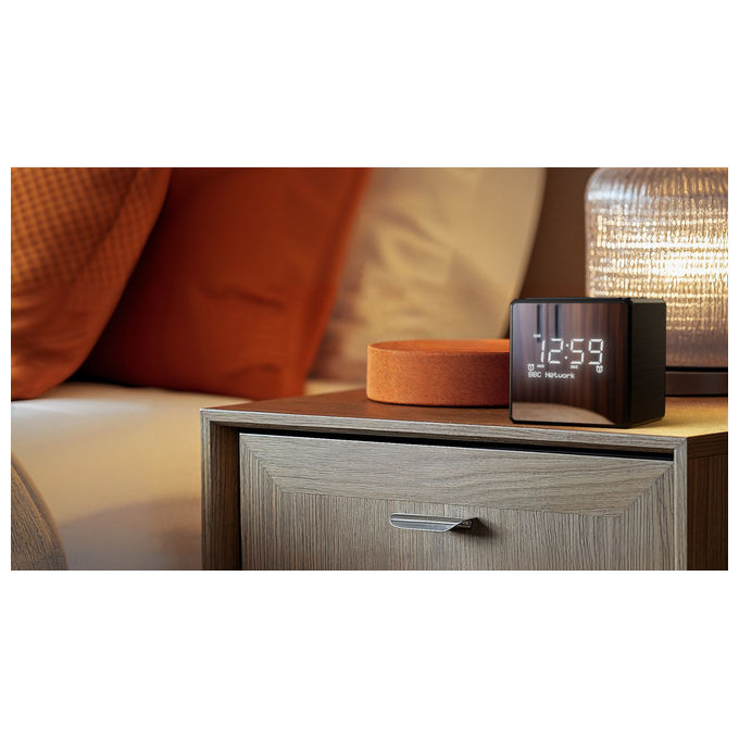 Philips Sveglia Digitale DAB+ FM con Porta USB-C