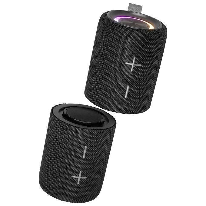 Trevi Altoparlante Wireless 2x15W Nero, Micro SD, AUX-IN, IPX5