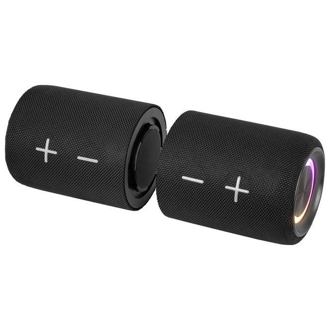 Trevi Altoparlante Wireless 2x15W Nero, Micro SD, AUX-IN, IPX5