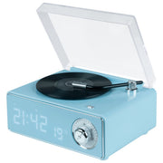 Bigben Interactive Speaker Bluetooth con Sveglia Retro Blu-Verde