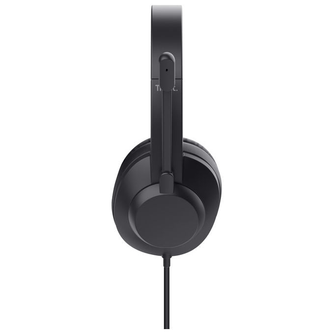 Trust Ayda Max, Auricolare Cablato USB per Ufficio, Nero