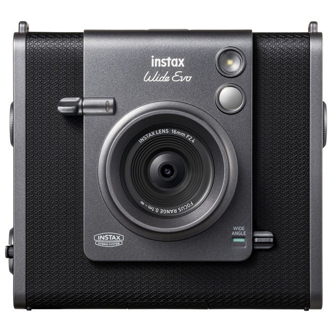 Fujifilm Instax Wide Evo Fotocamera Istantanea Ibrida Nero