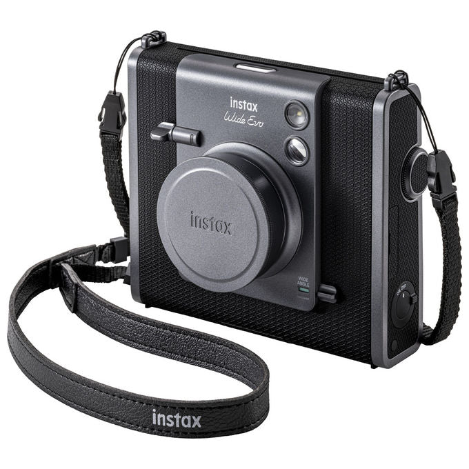 Fujifilm Instax Wide Evo Fotocamera Istantanea Ibrida Nero