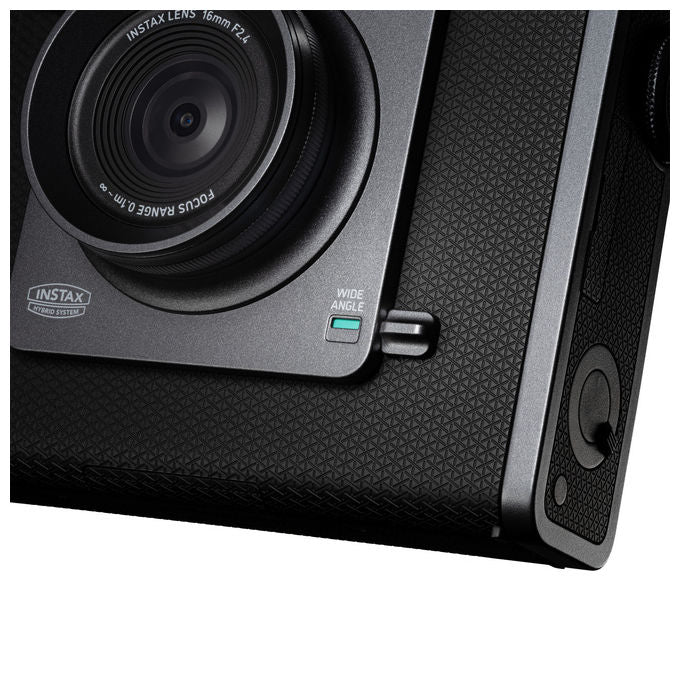 Fujifilm Instax Wide Evo Fotocamera Istantanea Ibrida Nero