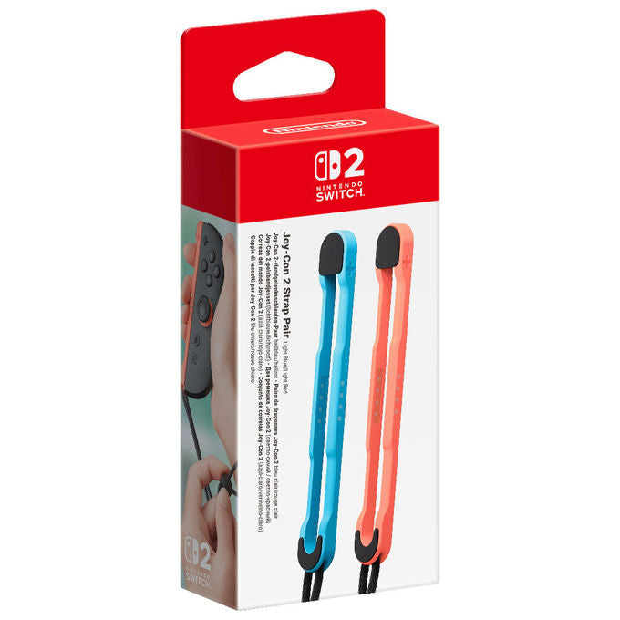 Nintendo Cinturino da Polso Joy-Con 2 Blu e Rosso