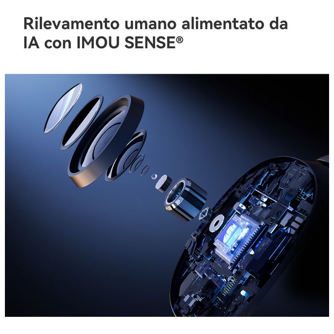 Imou Telecamera 4G da Esterno Motorizzata con Pannello Solare 5MP