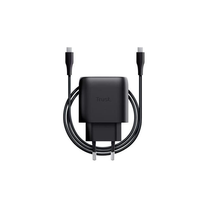 Trust Maxo Caricabatteria USB-C GaN 45W con cavo 2m