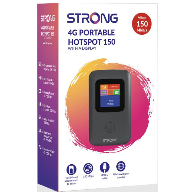 Strong 4GMIFI150CD Router 4G Portatile LTE Wi-Fi