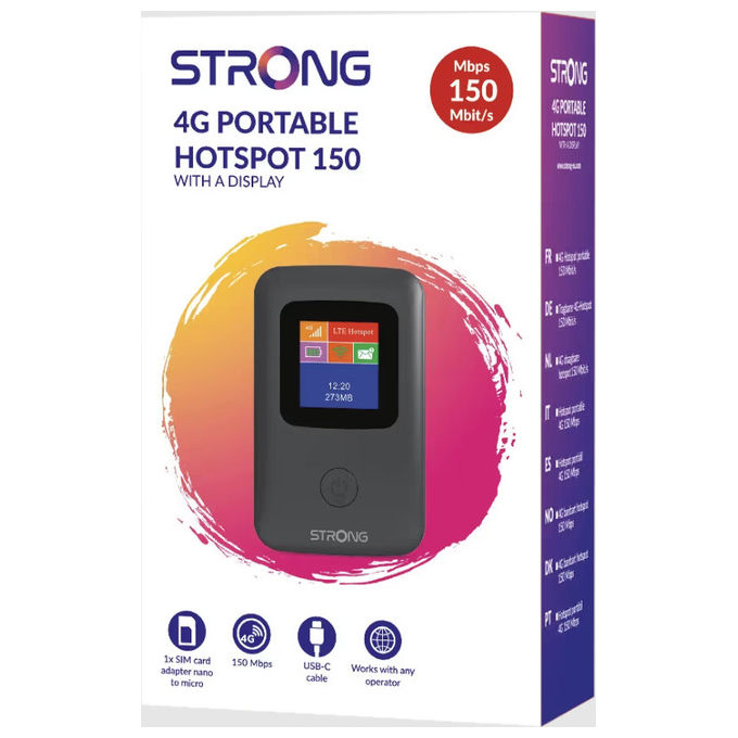 Strong 4GMIFI150CD Router 4G Portatile LTE Wi-Fi