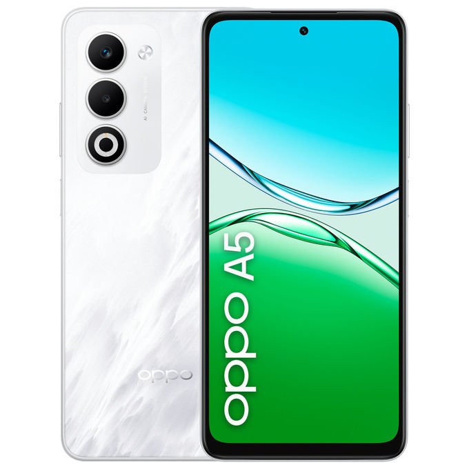 Oppo A5 Smartphone 6.67'' 6GB - 128GB Bianco - Yeppon