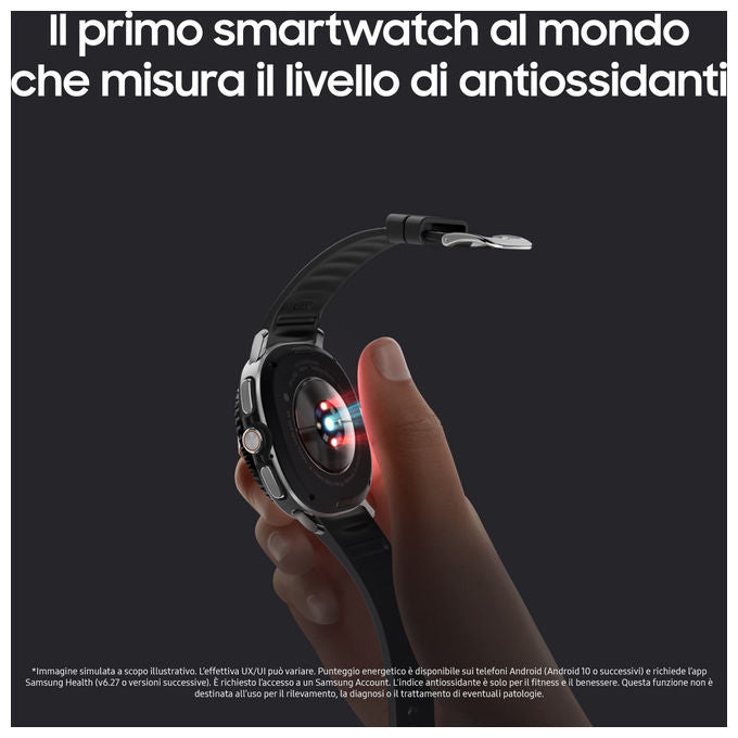 Samsung Galaxy Watch8 Classic 46mm Bluetooth Nero