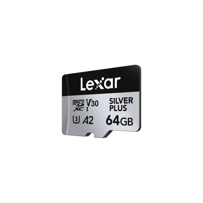 Lexar Professional Silver Plus 64GB MicroSDXC UHS-I Classe 3