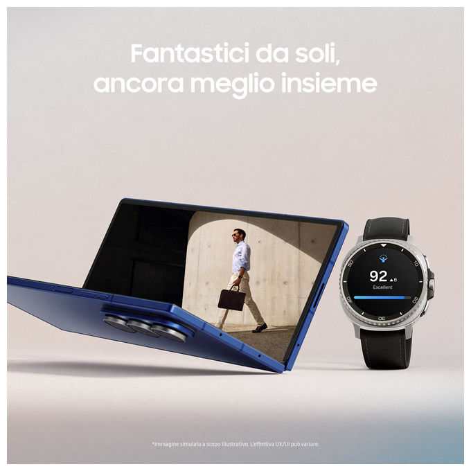 Samsung Galaxy Watch8 Classic 46mm Bianco Smartwatch AI