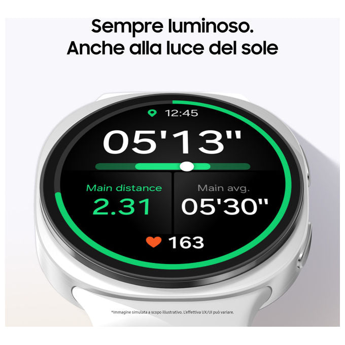 Samsung Galaxy Watch8 44mm Grigio Scuro Smartwatch