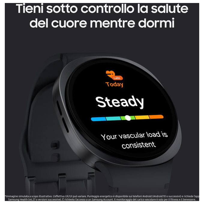 Samsung Galaxy Watch8 44mm Grigio Scuro Smartwatch