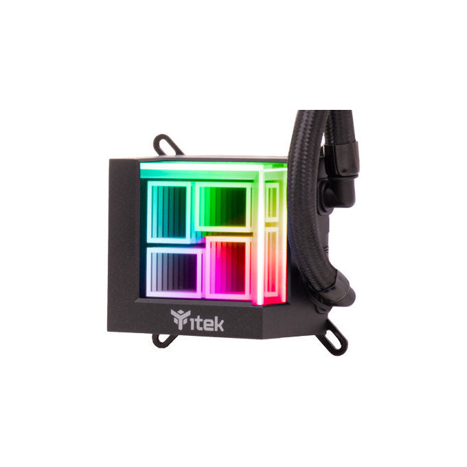 Itek Hydro Cube 240B Kit Raffreddamento a Liquido 12cm Nero